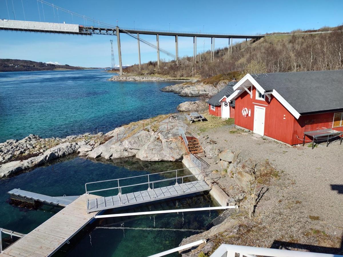 Tjeldsundbrua Overnatting - Sjohus1 Evenskjer ภายนอก รูปภาพ